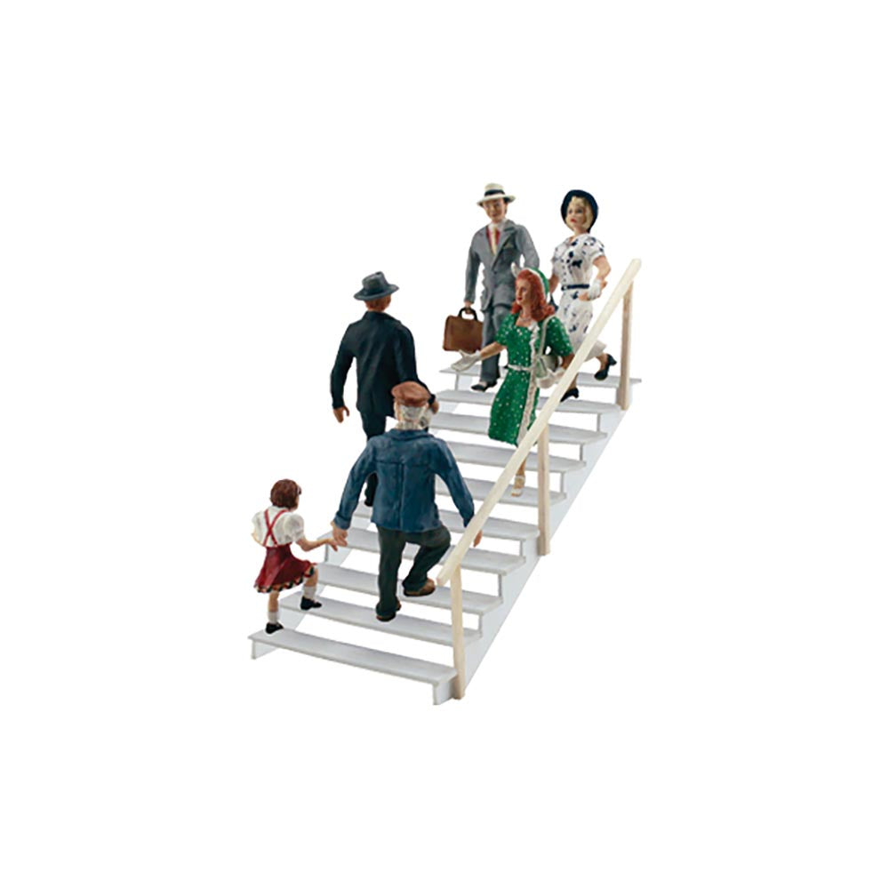 Woodland Scenics A1954 HO Taking The Stairs HO Gauge