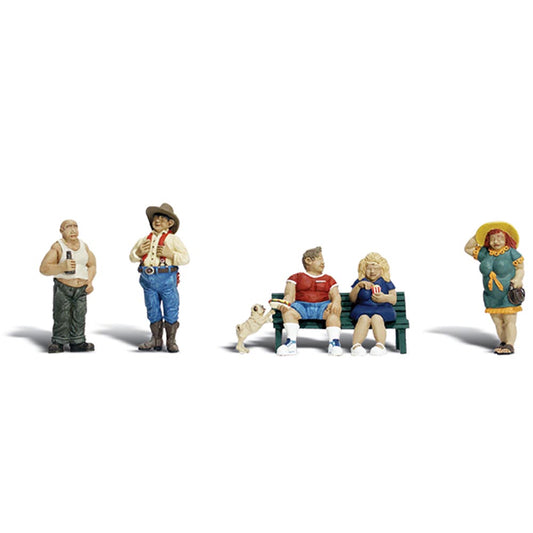 Woodland Scenics A2130 N Full Figured Folks N Gauge