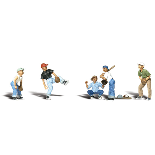Woodland Scenics N Baseball Players I WA2145