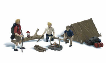 Woodland Scenics A2199 Campers N Gauge Figures Animals & Vehicles Landscaping