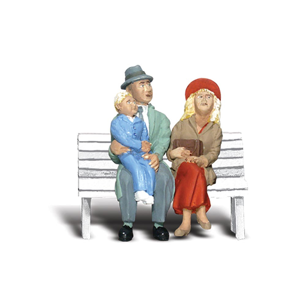 Woodland Scenics A2535 G The Sitting Seymores G Gauge