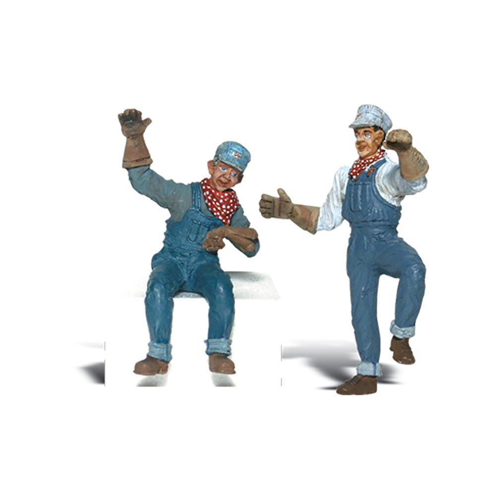 Woodland Scenics A2540 G Earl and Eddie Engineer G Gauge