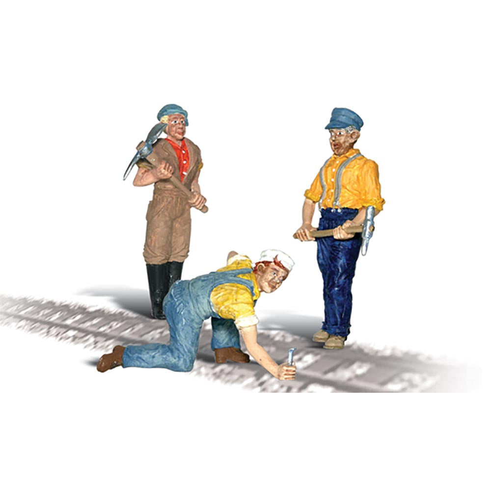 Woodland Scenics A2542 G Spike, Neil And Ty G Gauge