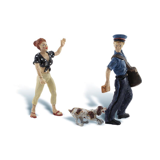 Woodland Scenics A2560 G Polly's Postal Pursuit G Gauge