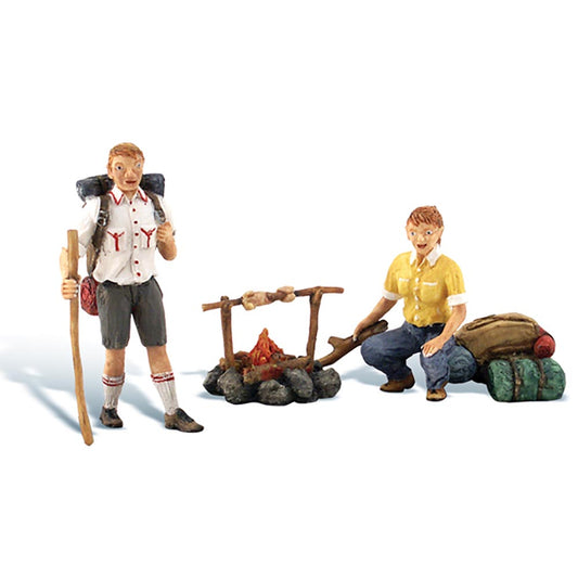 Woodland Scenics A2567 G Camp Couple G Gauge