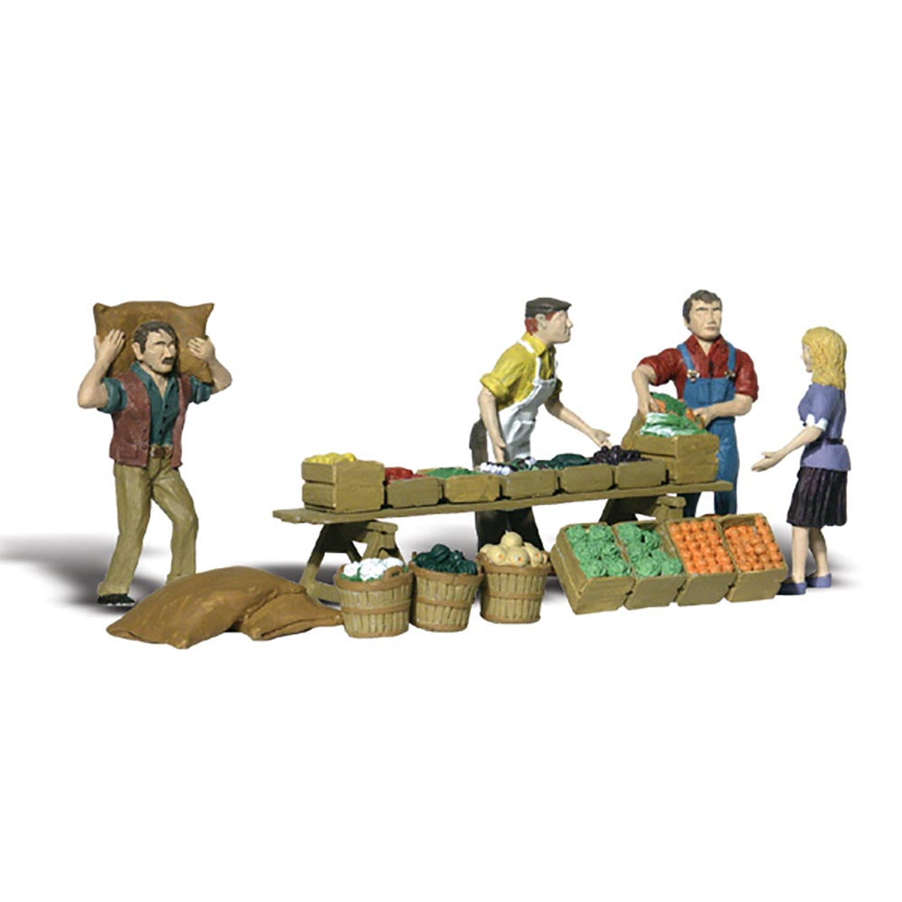 Woodland Scenics A2750 O Farmers Market O Gauge