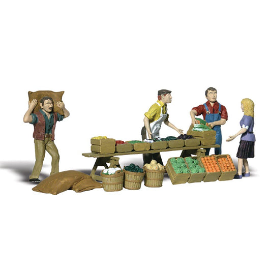 Woodland Scenics A2750 O Farmers Market O Gauge