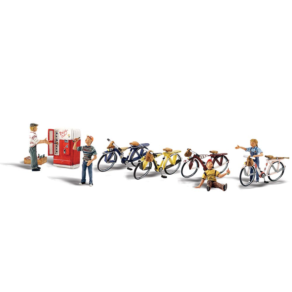 Woodland Scenics A2752 O Bicycle Buddies O Gauge