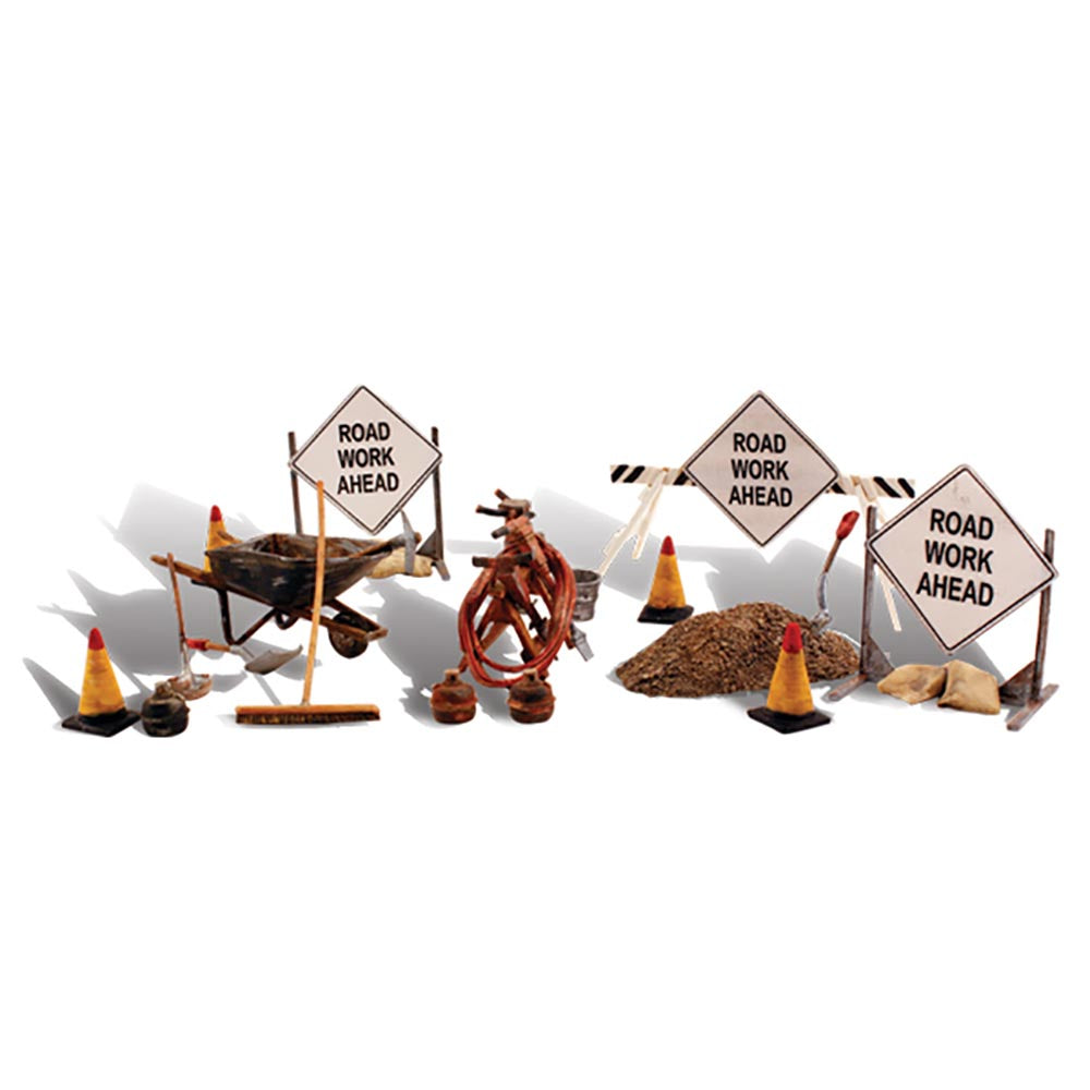 Woodland Scenics A2762 O Scale Road Crew Details O Gauge