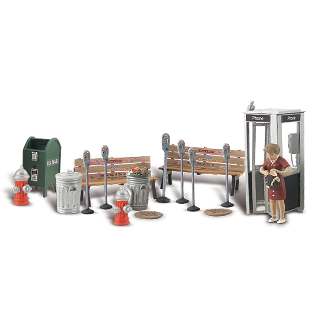 Woodland Scenics A2764 O Street Accessories O Gauge