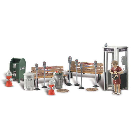 Woodland Scenics A2764 O Street Accessories O Gauge