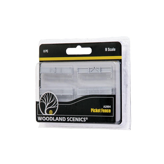 Woodland Scenics A2994 N Picket Fence N Gauge