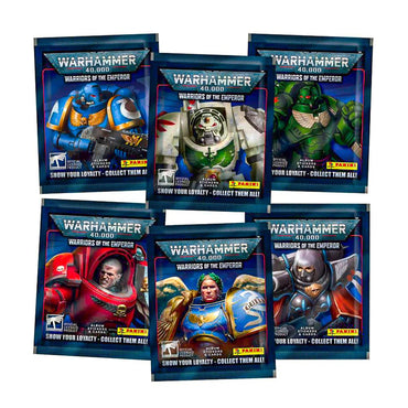 Panini Warhammer 40k: Warriors of the Emperor Sticker Collection Box - 50 Packs