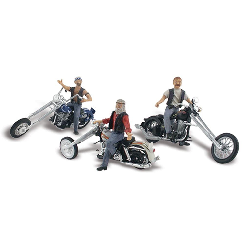 Woodland Scenics AS5344 N Bad Boy Bikers N Gauge