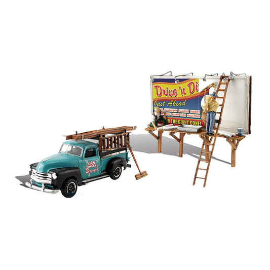 Woodland Scenics AS5556 HO Sign Slingers HO Gauge