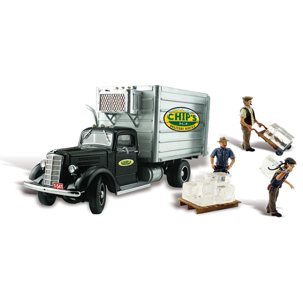 Woodland Scenics AS5557 Ho Chip's Ice Truck HO Gauge