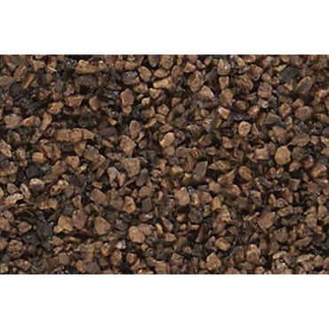 Woodland Scenics B85 Dark Brown Coarse Ballast - Bag Landscaping