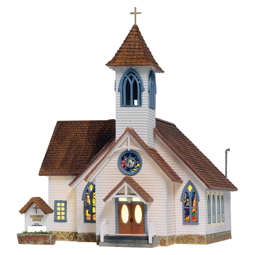 Woodland Scenics BR5041 HO Community Church HO Gauge