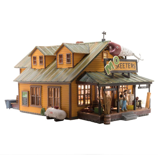 Woodland Scenics BR5047 HO Mo Skeeters Bait & Tackle HO Gauge