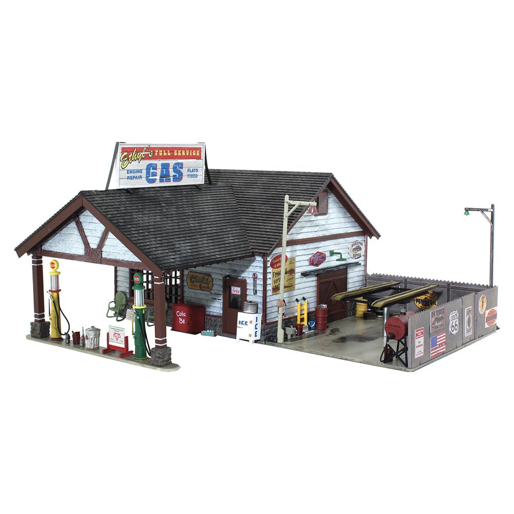 Woodland Scenics BR5048 HO Ethyl's Gas & Service HO Gauge