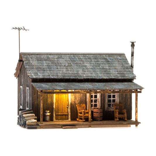 Woodland Scenics BR5065 HO Rustic Cabin HO Gauge