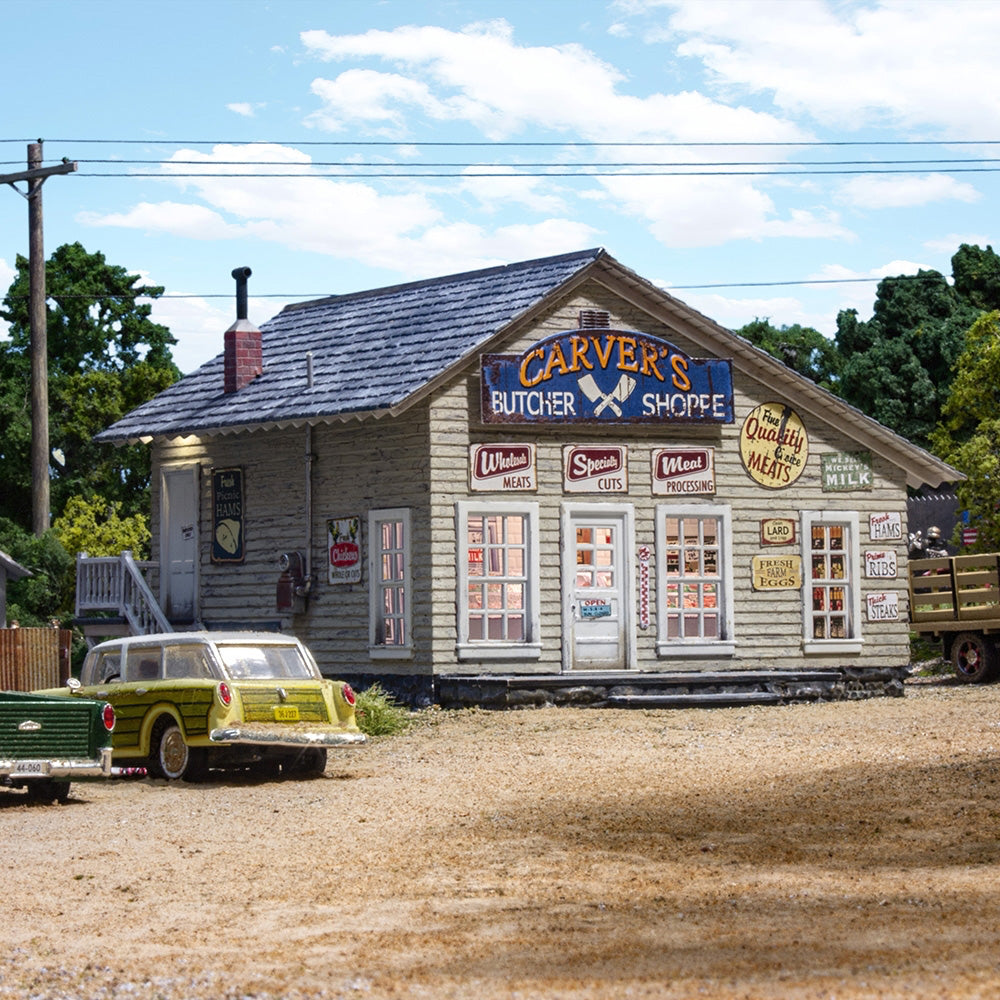 Woodland Scenics BR5068 HO Butcher Shop HO Gauge