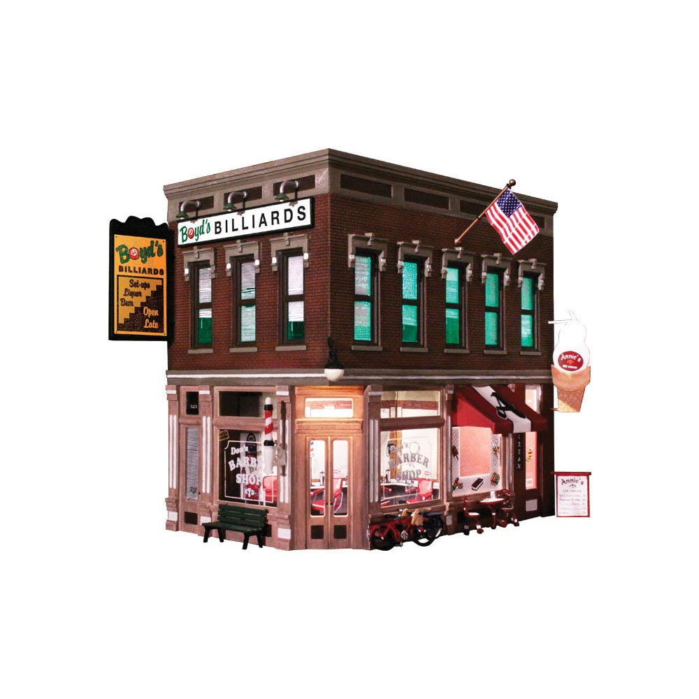 Woodland Scenics BR5844 O Corner Emporium O Gauge