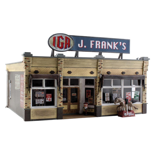 Woodland Scenics BR5851 O J. Frank's Grocery O Gauge