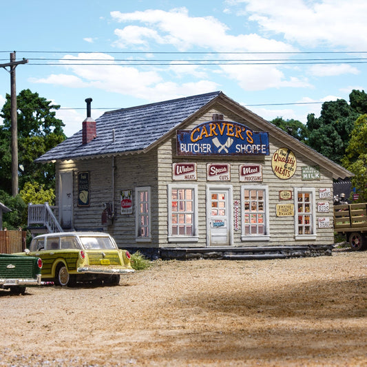 Woodland Scenics BR5872 O Butcher Shop O Gauge