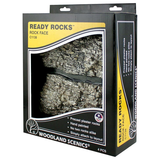 Woodland Scenics C1138 Rock Face Ready Rocks Railway Landscaping Scenics