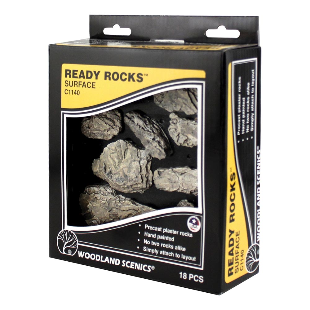 Woodland Scenics C1140 Surface Ready Rocks Railway Landscaping Scenics