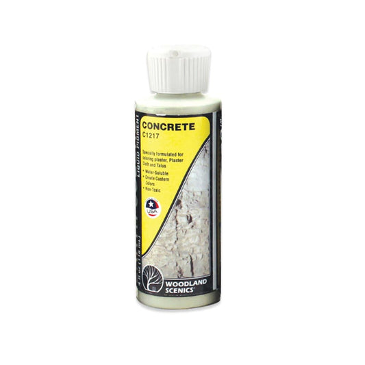Woodland Scenics C1217 Concrete Earth Colours Liquid Pigment 4 fl. oz. Railway Landscaping Scenics