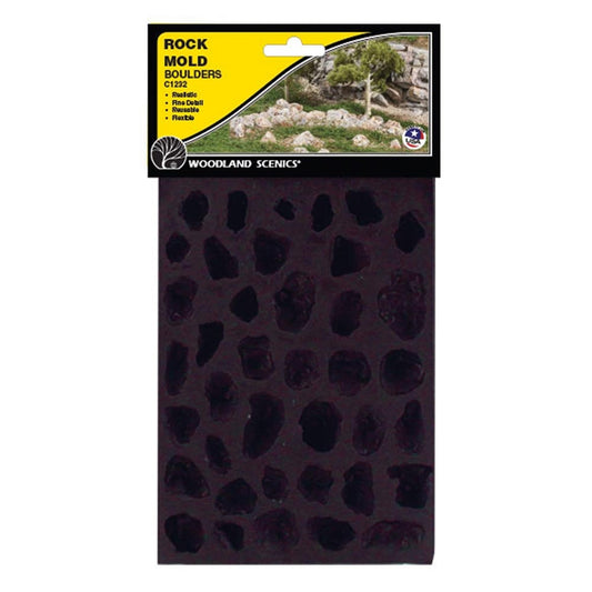 Woodland Scenics C1232 Boulders Rock Mould (5"x7") Railway Landscaping Scenics
