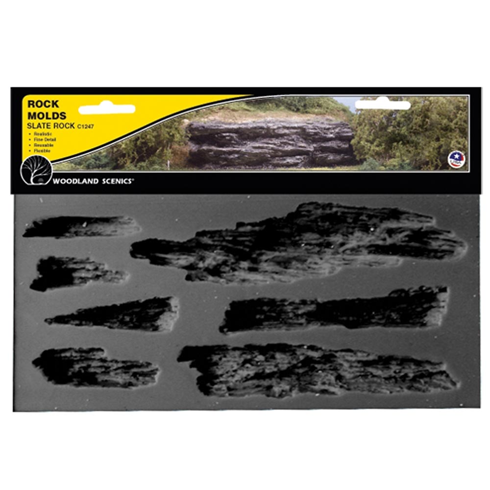 Woodland Scenics C1247 Shelf Rocks Rock Mould (10½"x5") Railway Landscaping Scenics