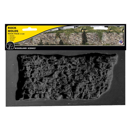 Woodland Scenics C1248 Rock Face Rock Mould (10½"x5") Railway Landscaping Scenics