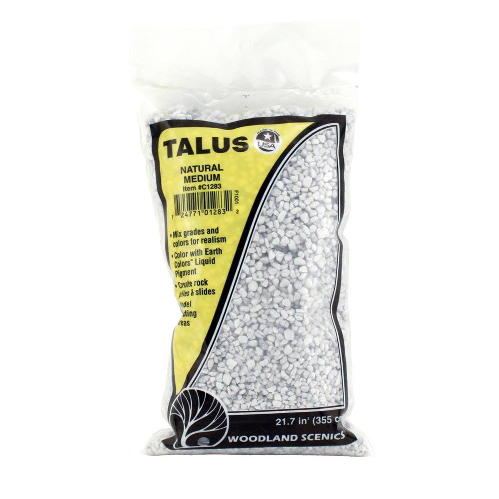 Woodland Scenics C1283 Medium Natural Talus Railway Landscaping Scenics