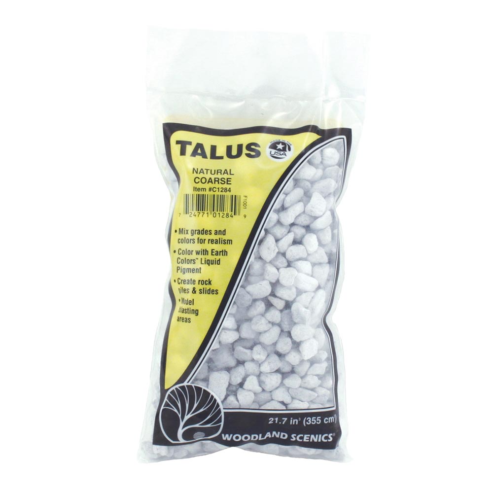 Woodland Scenics C1284 Coarse Natural Talus Railway Landscaping Scenics