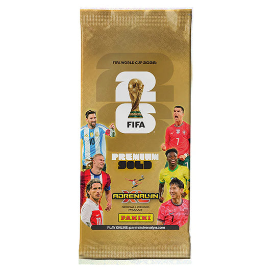 Panini FIFA World Cup 2026 Adrenalyn XL - Premium Gold Pack