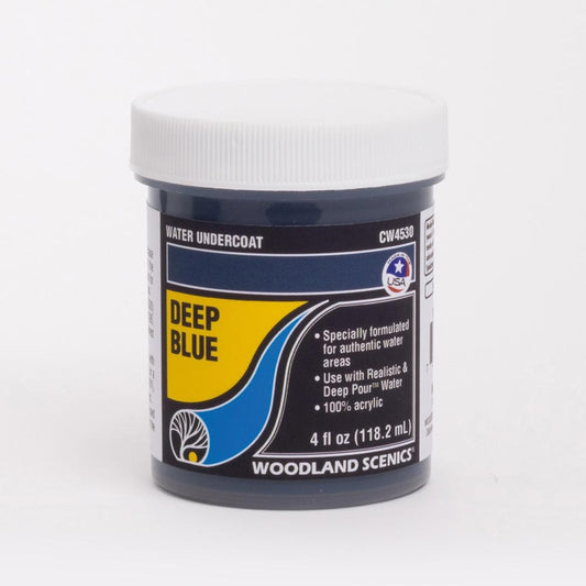 Woodland Scenics CW4530 Deep Blue Water Undercoat Railway Landscaping Scenics