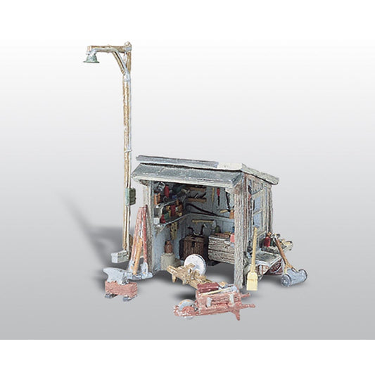 Woodland Scenics D216 Tool Shed HO Gauge