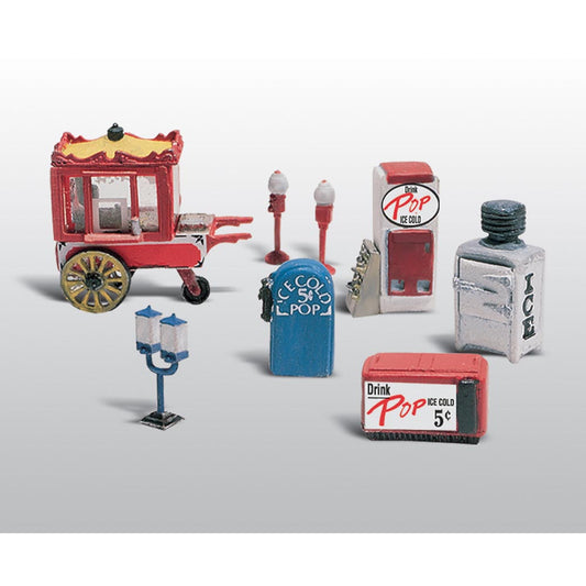 Woodland Scenics D230 8 Vending Machines HO Gauge