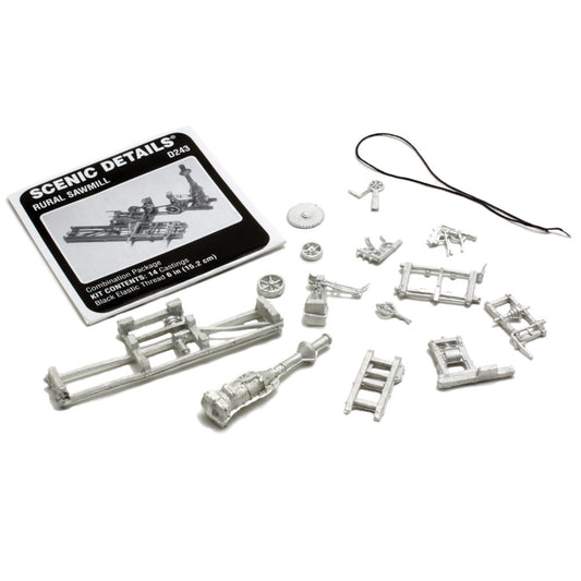 Woodland Scenics D243 Rural Sawmill HO Gauge