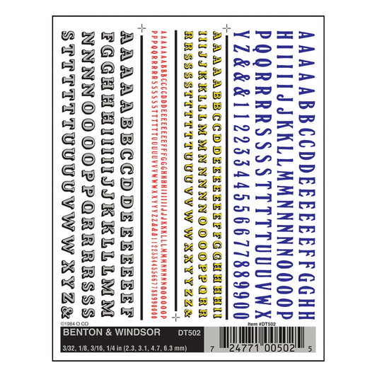 Woodland Scenics DT502 Benton & Windsor