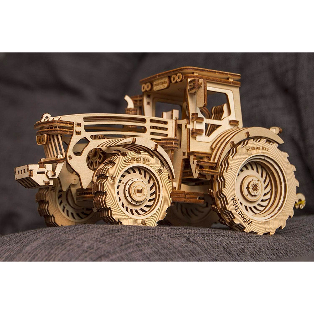Wood Trick Tractor Wooden Model Kit WDTK006