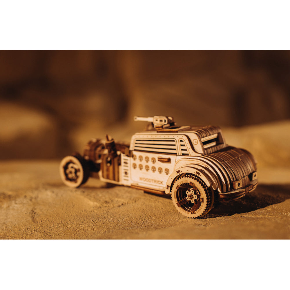Wood Trick Apocalyptic Car Wooden Model Kit WDTK019