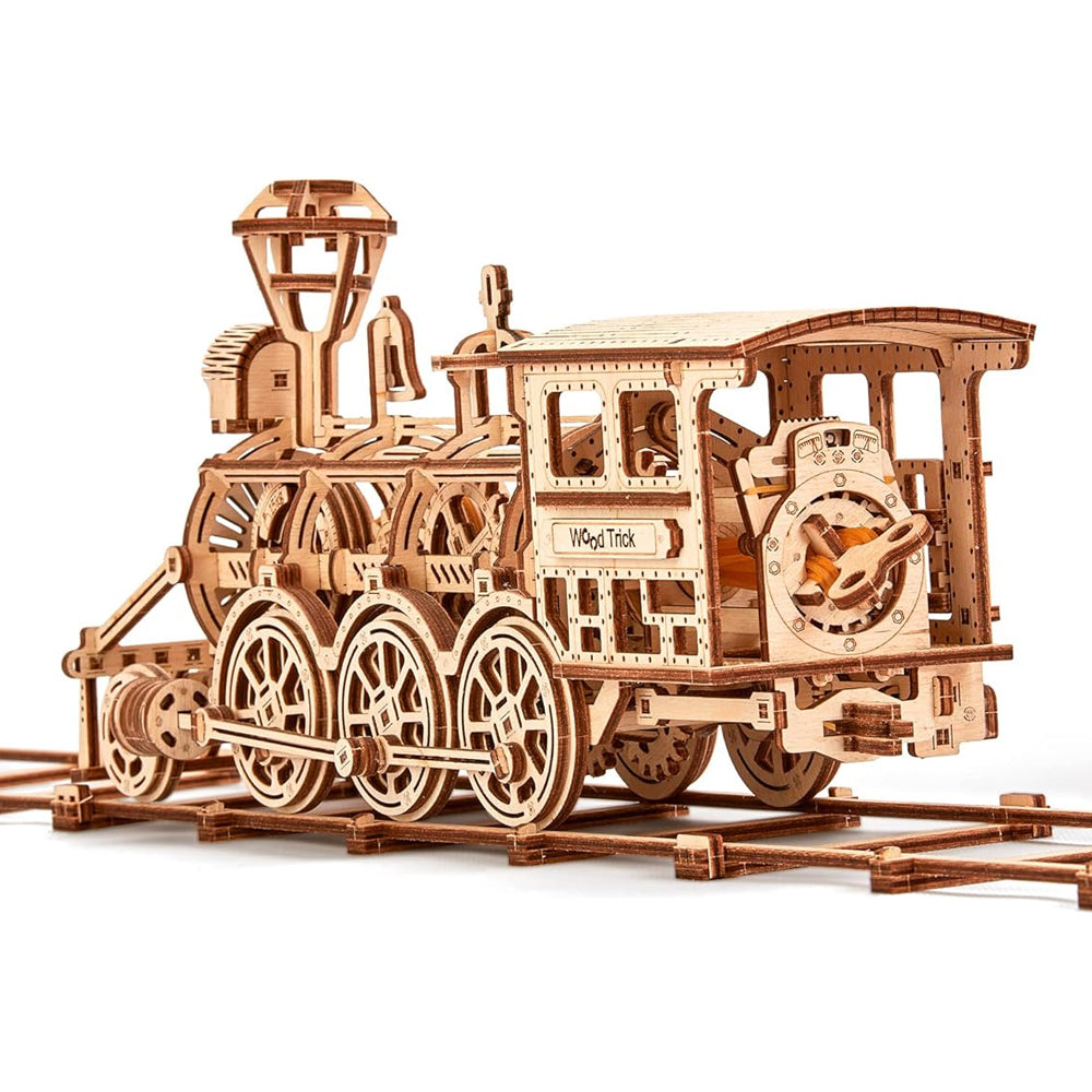 Wood Trick Locomotive R17 Wooden Model Kit WDTK022