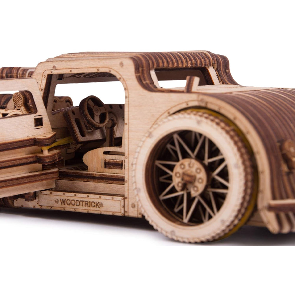 Wood Trick Hot Rod Wooden Model Kit WDTK023