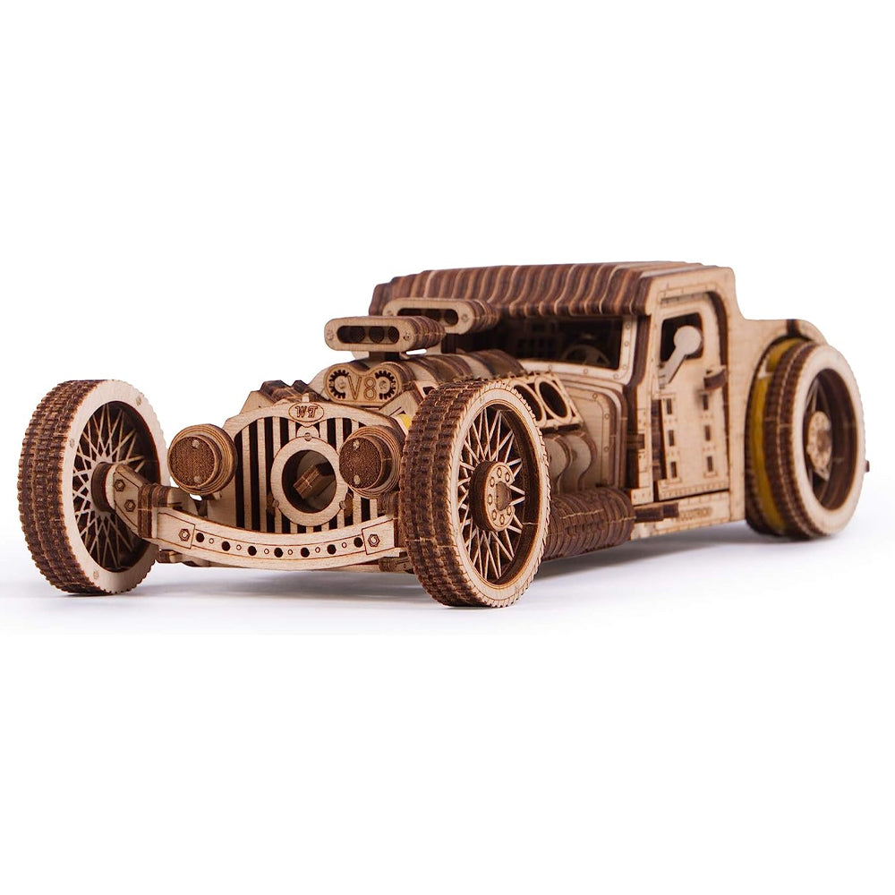 Wood Trick Hot Rod Wooden Model Kit WDTK023
