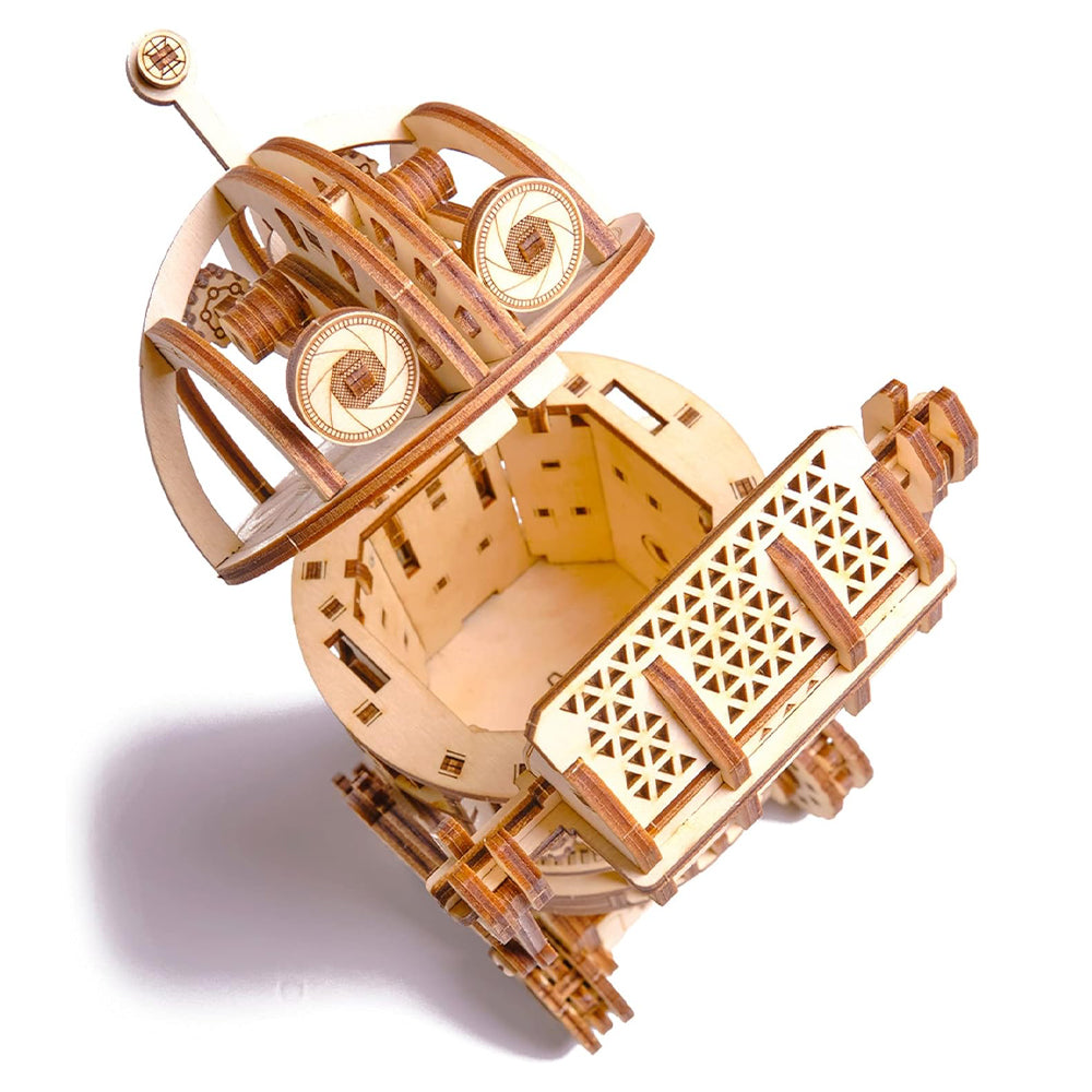 Wood Trick Space Junk Robot Mechanical Wooden Model Kit WDTK073