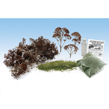 Woodland Scenics F1660 Light Green Forest Canopy Scenic Brush Foliage Flock